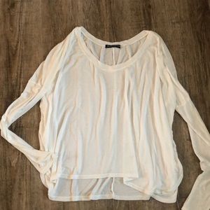 Brandy Melville white long sleeve